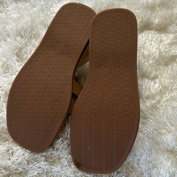 NEW Sam Edelman Naima Platform Fisherman Sandal Natural Tan 9 - Picture 10 of 13